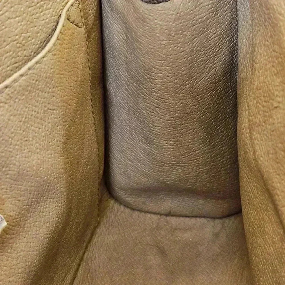 Sherry Line Brown PVC Clutch Bag - Picture 13 of 15